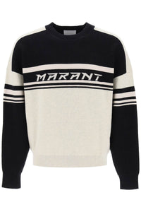 Marant colby cotton wool sweater PU0183HA A3L84H BLACK