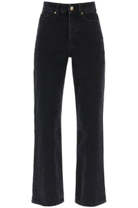 By malene birger organic denim 'milium' jeans Q70252011Z BLACK