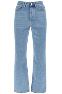By malene birger milium cropped jeans in organic denim Q70252018Z DENIM BLUE