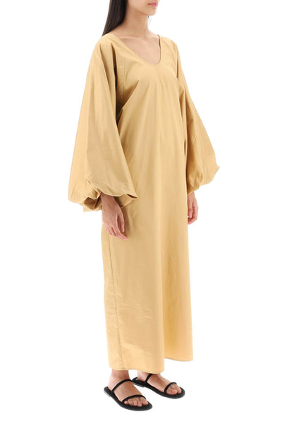 By malene birger parida maxi dress in organic cotton Q71745008 LIGHT CAMEL