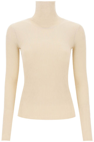 By malene birger ronella lyocell knit top Q71805011 WOOD