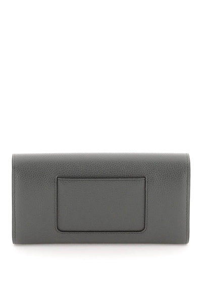 Mulberry 'darley' wallet RL4868 205 CHARCOAL