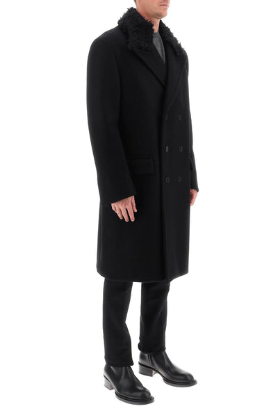Lanvin wool oversize coat RMCO00285805H23 BLACK