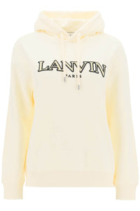 Lanvin curb logo hoodie RWHO0003J209E23 MILK