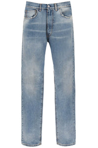 Maison margiela loose jeans with straight cut S29LA0094 S30561 LIGHT CLASSIC WASH