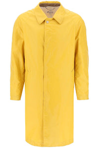 Maison margiela trench coat in worn-out effect coated cotton S50AH0130 S48398 YELLOW
