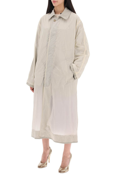Maison margiela reversible trench coat with déco S51AH0194 STZ121 SAND