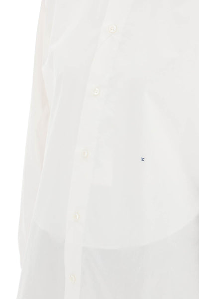 Maison margiela 'm' cotton shirt S51DT0005 S76655 WHITE