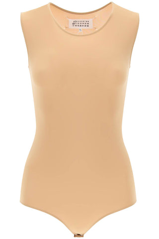 Maison margiela second skin sleeveless lycra bodysuit S51NA0065 S20518 DESERT