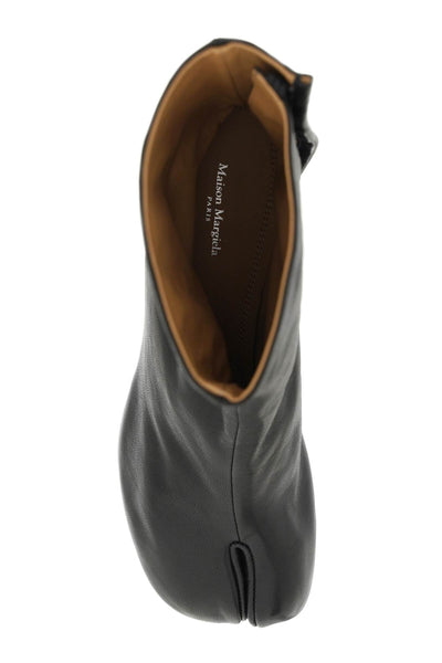 Maison margiela leather tabi ankle boots S58WU0246 P3753 BLACK