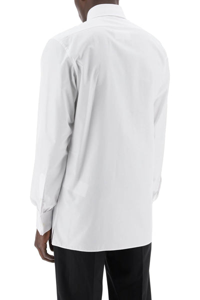 Maison margiela「尖領襯衫」S67DT0014 S43001 白色