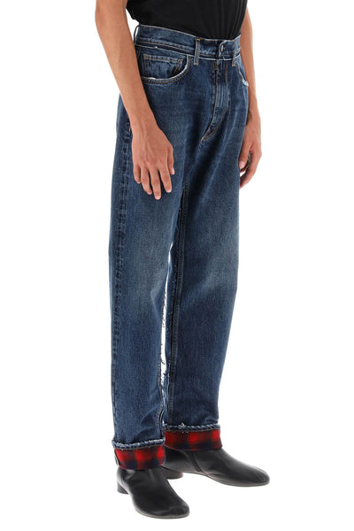 Maison margiela pendleton jeans with inserts S67LA0031 STZ091 INDIGO