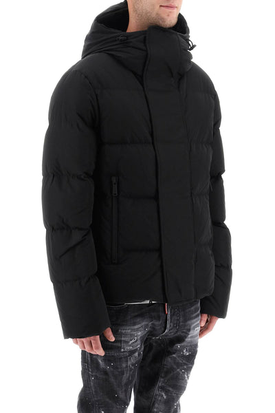 Dsquared2 hooded down jacket S71AN0305 S53353 BLACK