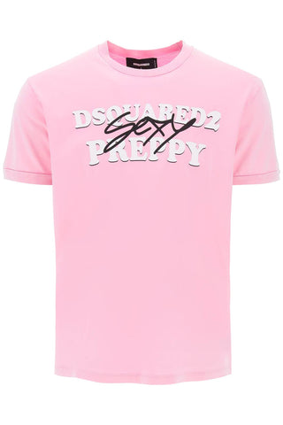 Dsquared2 "sexy preppy muscle fit t S71GD1383 S22427 LILAC