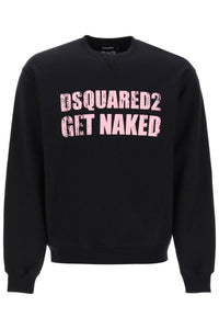 Dsquared2 cool fit printed sweatshirt S71GU0658 S25551 BLACK