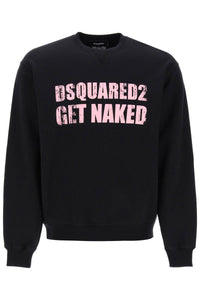 Dsquared2 酷感印花運動衫 S71GU0658 S25551 黑色