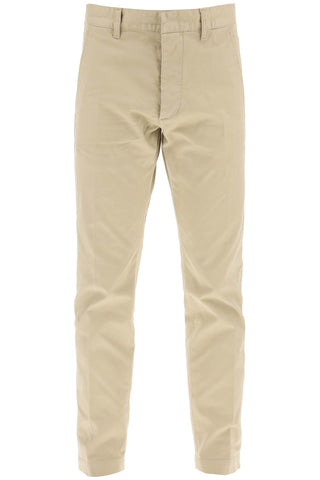 Dsquared2 cool guy pants in stretch cotton S71KB0575 S39021 DESERT TAN