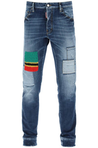 Dsquared2 jamaica jeans S71LB1161 S30664 NAVY BLUE