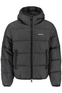 Dsquared2 ripstop puffer jacket S74AM1453 S60519 BLACK