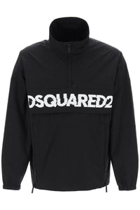 Dsquared2 anorak with logo print S74AM1485 S53578 BLACK