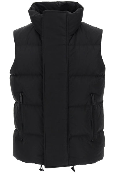 Dsquared2 quilted down vest S74FB0316 S53353 BLACK