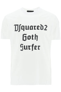 Dsquared2 'd2 goth surfer' t-shirt S74GD1085 S23009 WHITE