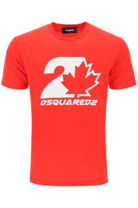 Dsquared2 cool fit printed t-shirt S74GD1157 S23009 RED