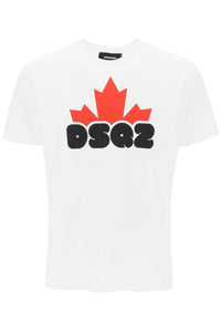 Dsquared2 printed t-shirt S74GD1159 S23009 WHITE