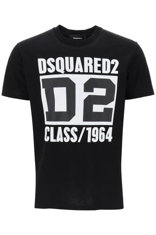 Dsquared2 'd2 class 1964' cool fit t-shirt S74GD1169 S23009 BLACK
