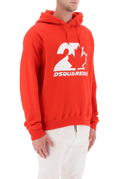 Dsquared2 printed hoodie S74GU0728 S25516 RED