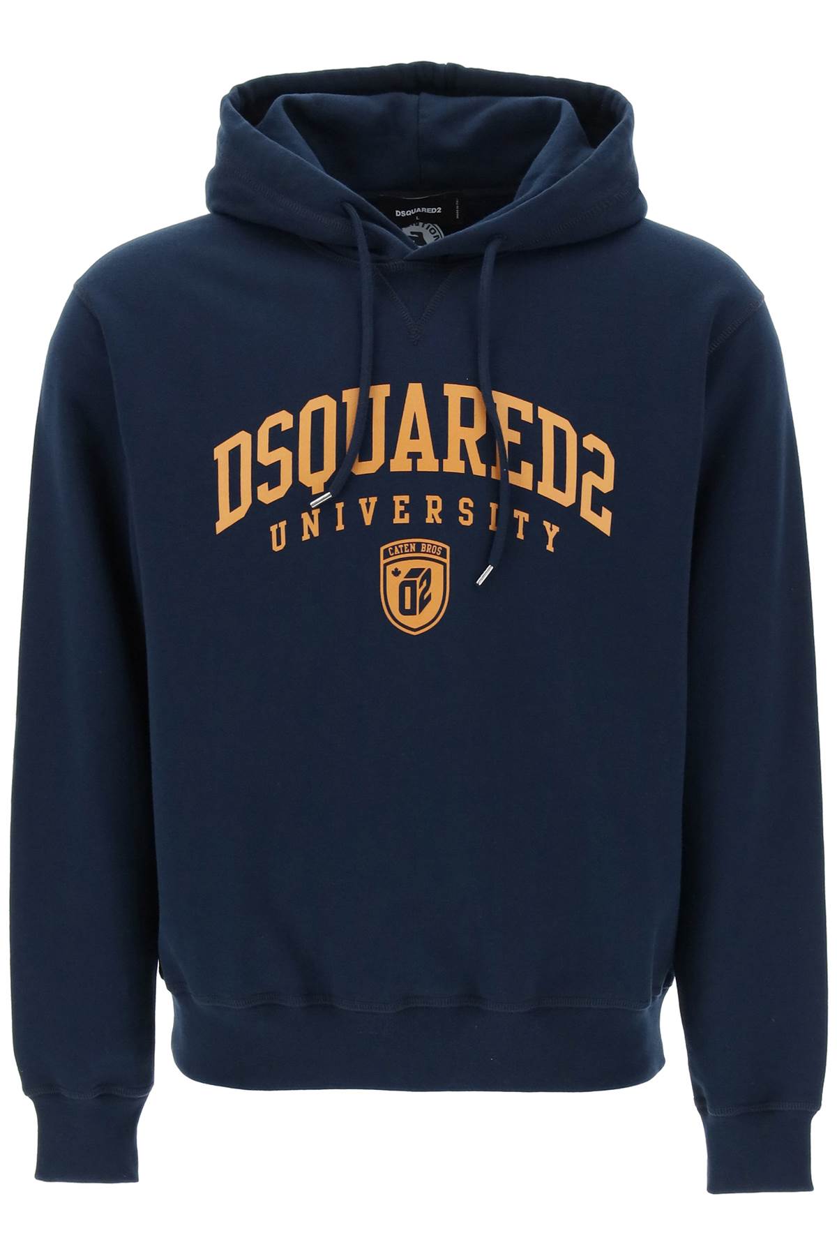 Dsquared2 'university' cool fit hoodie S74GU0744 S25516 NAVY BLUE
