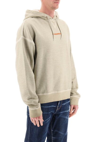 Dsquared2 cipro fit hoodie S74GU0763 S25030 MASTIC BEIGE