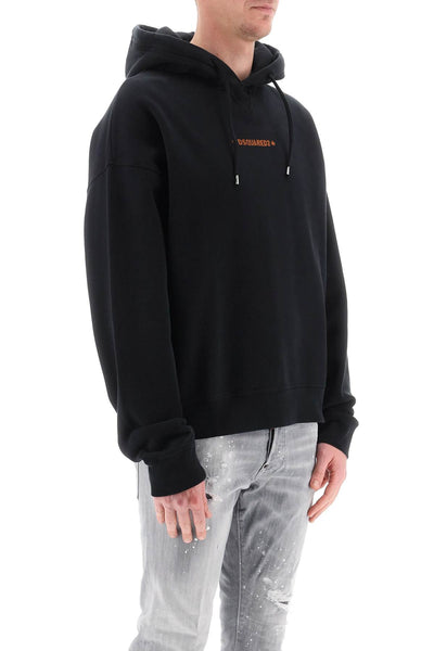 Dsquared2 cipro fit hoodie S74GU0763 S25030 BLACK