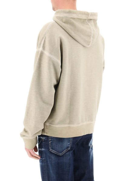 Dsquared2 cipro fit hoodie S74GU0763 S25030 MASTIC BEIGE