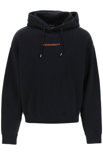 Dsquared2 cipro fit hoodie S74GU0763 S25030 BLACK