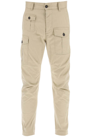 Dsquared2 sexy cargo pants S74KB0818 S39021 STONE