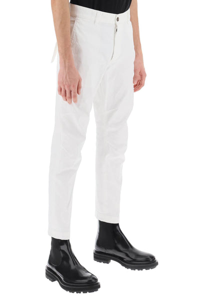 Dsquared2 sexy chino pants S74KB0819 S39021 WHITE