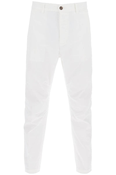 Dsquared2 sexy chino pants S74KB0819 S39021 WHITE