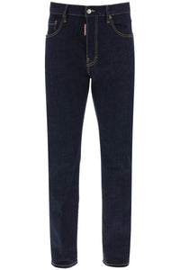 Dsquared2 642 jeans in dark rinse wash S74LB1421 S30664 NAVY BLUE