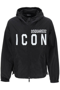 Dsquared2 be icon windbreaker jacket S79AM0054 S53817 BLACK