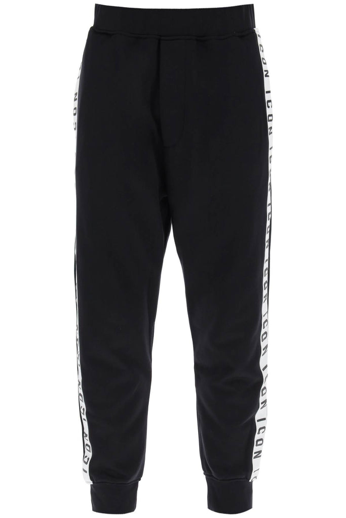 Dsquared2 dan joggers with icon bands – Italy Station
