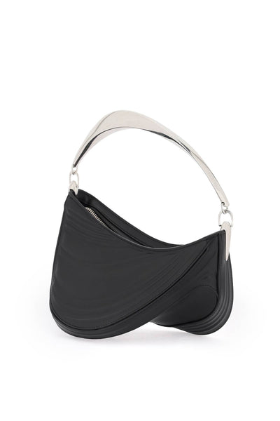 Mugler spiral curve 01 handbag SA0011906 BLACK