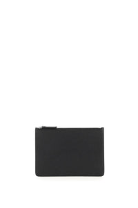 Maison margiela grained leather small pouch SA1TT0002 P4745 BLACK