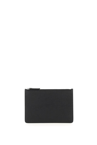 Maison margiela grained leather small pouch SA1TT0002 P4745 BLACK