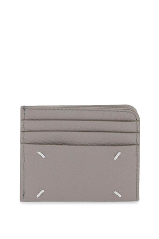 Maison margiela leather cardholder SA3VX0011 P4746 SMOKE