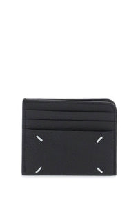Maison margiela leather cardholder SA3VX0011 P4746 BLACK