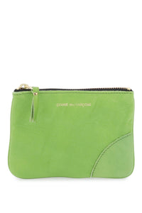 Comme des garcons wallet leather coin purse SA8100WW GREEN