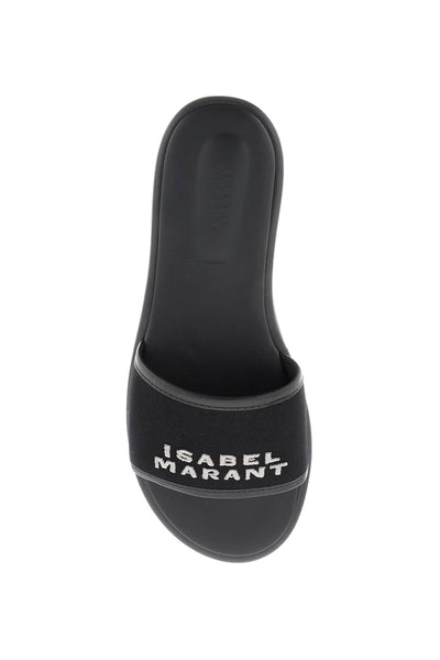 Isabel Marant vikee 拖鞋 SD0069FB A2B11S 黑色 黑色