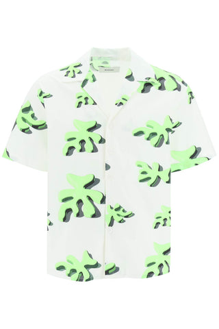 Bonsai alberello bowling shirt SH001002 WHITE