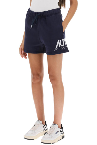 Autry 'icon' 運動短褲 SHIW410B 藍色